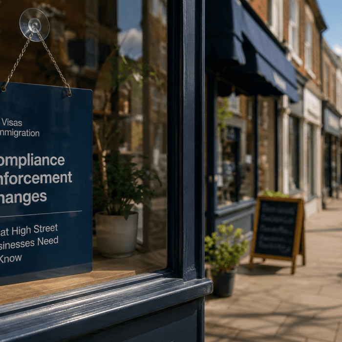 Navigating the Storm: How UKVI’s Aggressive New Compliance Enforcement Threatens the High Street 2 - KTS LEGAL Solicitors and Advocates in UK, India and Singapore How UKVIs Aggressive New Compliance Enforcement Threatens the High Street 1 - KTS LEGAL Solicitors and Advocates in UK, India and Singapore