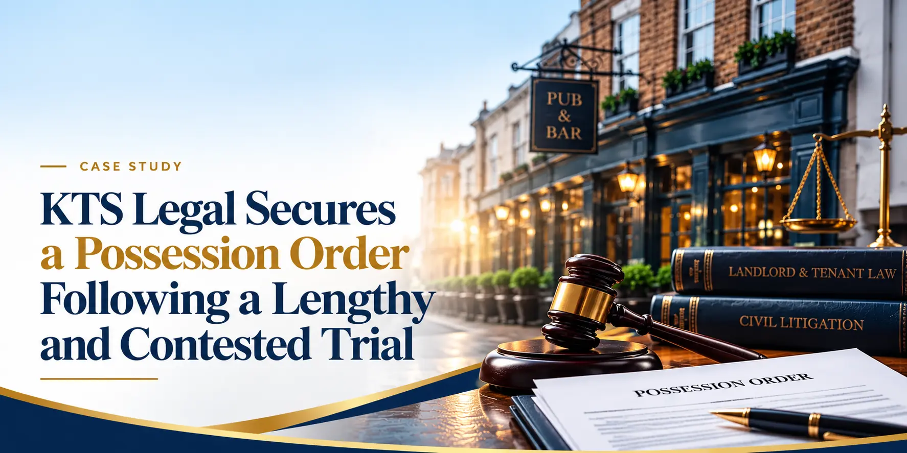CASE STUDY: KTS Legal Secures a Possession Order Following a Lengthy and Contested Trial